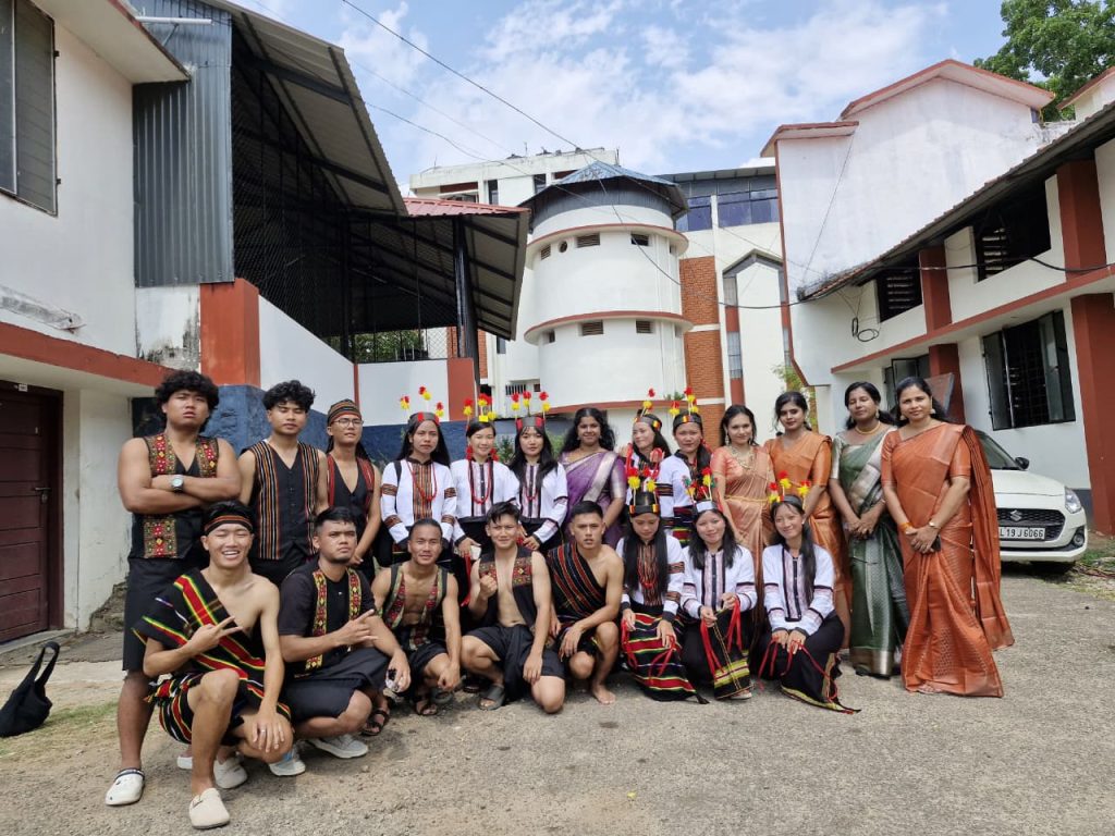 Manipur Students during Arts Fest Samarasa 2K26